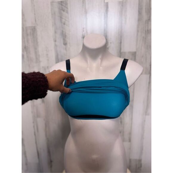 Champion blue tank top with sports bra - Picture 6 of 8
